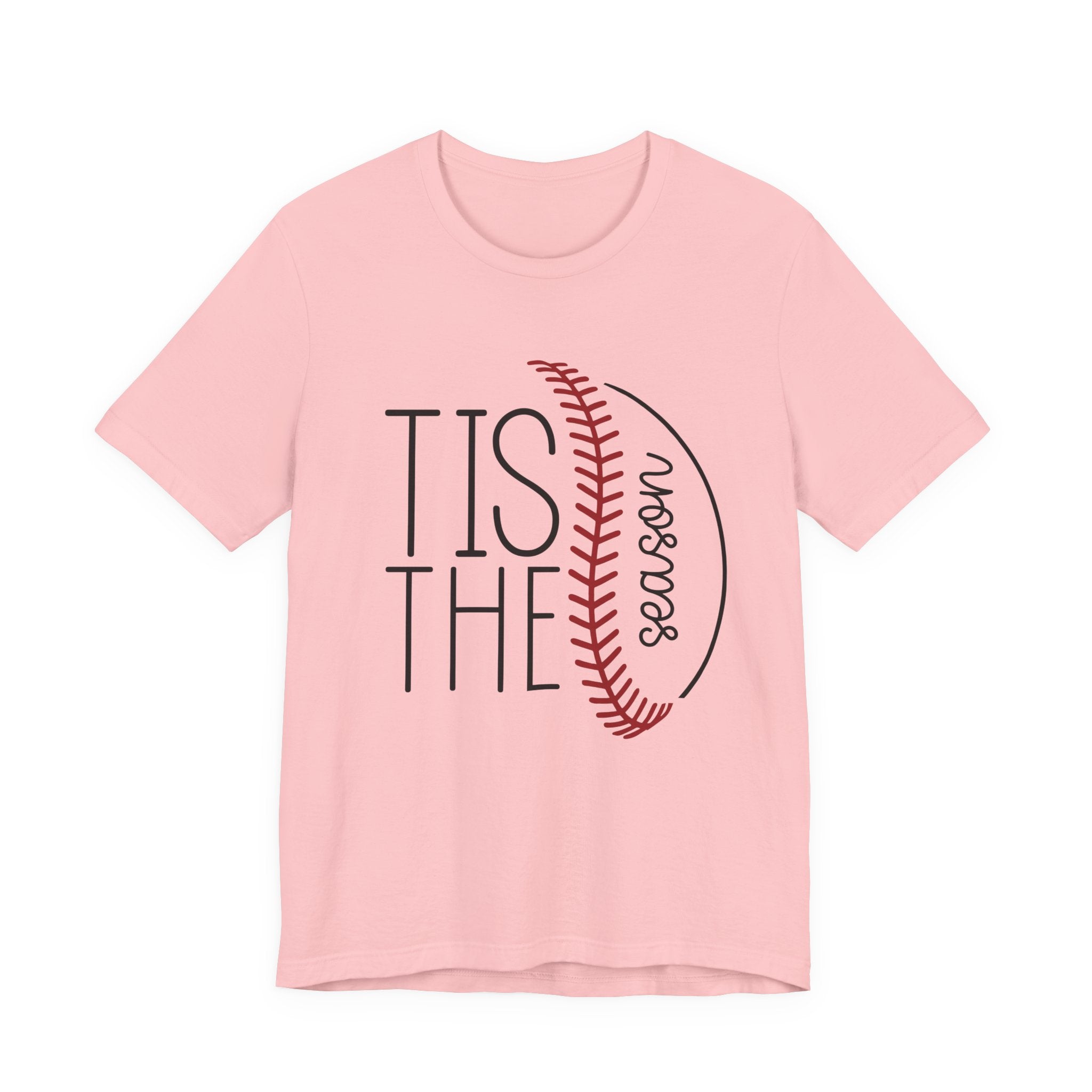 Baseball Season Tee – "Tis The Season" Graphic T-Shirt